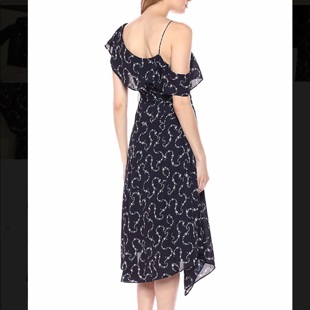 Likely Leilani Cold Shoulder Wrap Party Dress gown summer spring beach - Picture 6 of 8